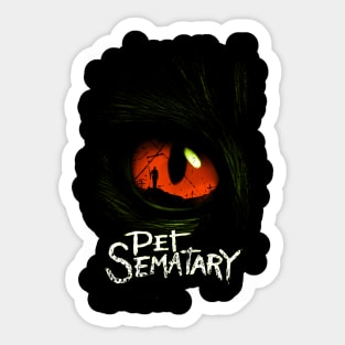 Jud's Warning Pet Sinister Encounter T-Shirt Sticker